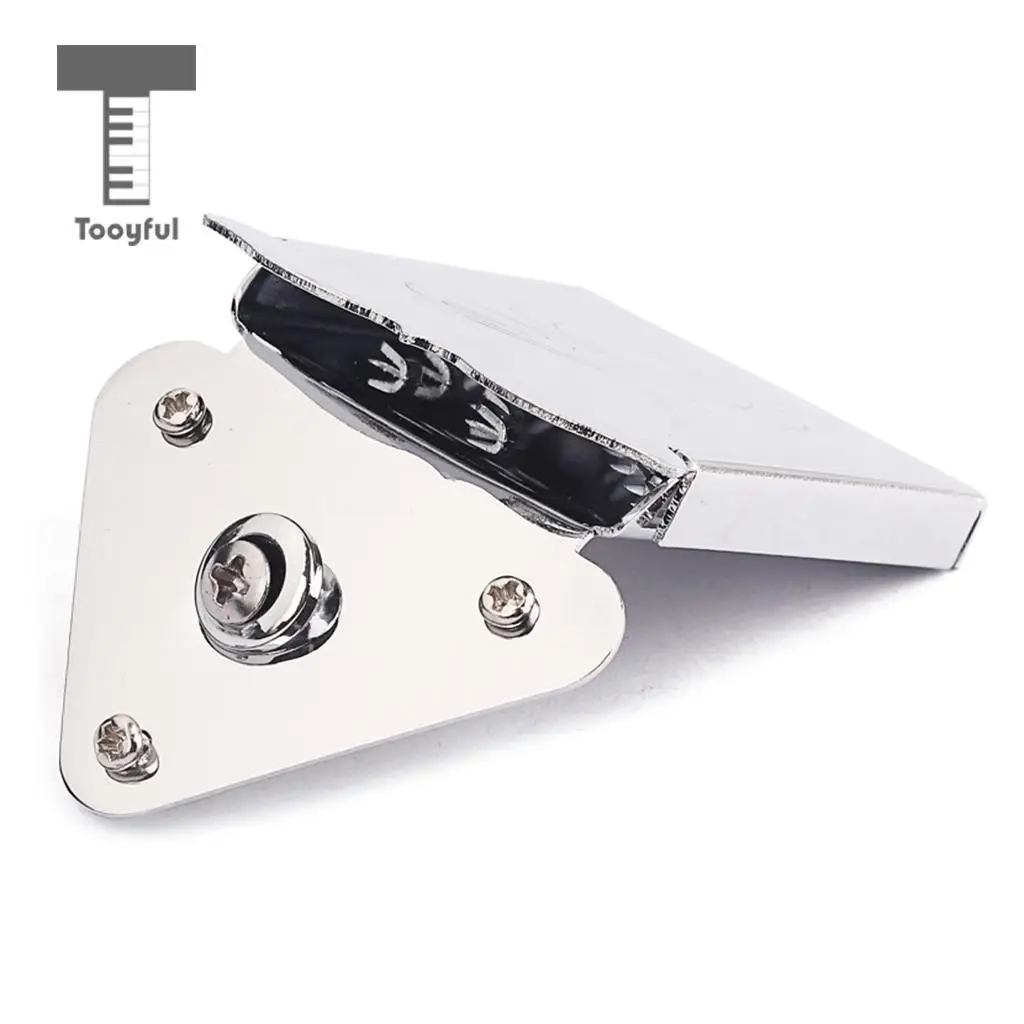 Tooyful 8/10/12 String Mandolin Tailpiece w/ Pick for Cigar Box Guitar Replacements