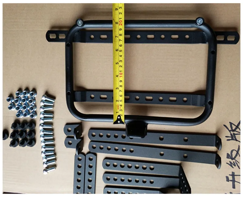 Сильный универсальный перевозчик мотоцикла боковые задние багажные ящики Чехлы Монтажные Стойки кронштейны