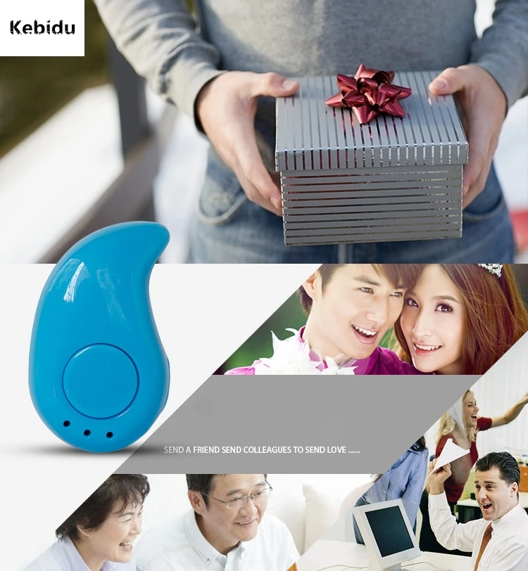 Kebidu Mini S530 музыкальные спортивные стерео bluetooth наушники беспроводная гарнитура
