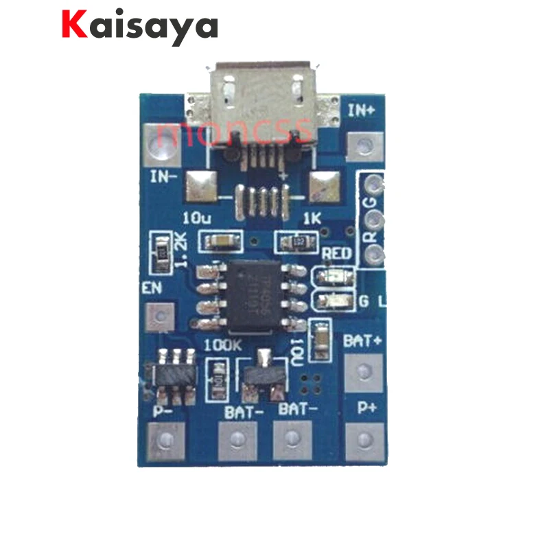 

10pcs dc 5V Micro USB 1A 18650 Lithium Battery Charging Board Charger + Protection F3-010