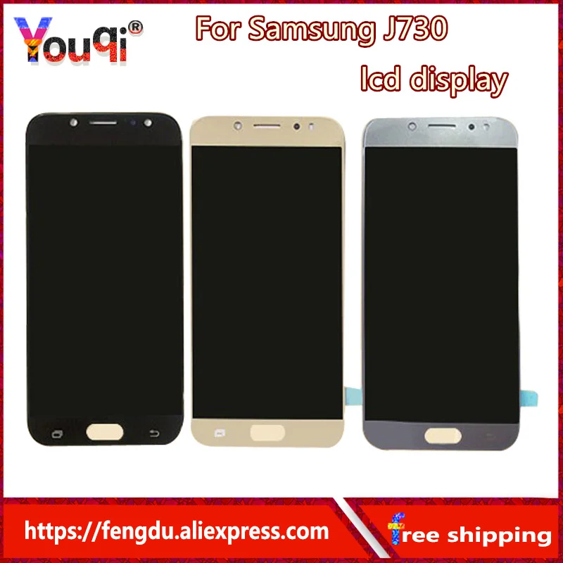 

Youqi Super oled LCD For Samsung Galaxy J7 Pro 2017 J730 J730F LCD Display and Touch Screen Digitizer Assembly