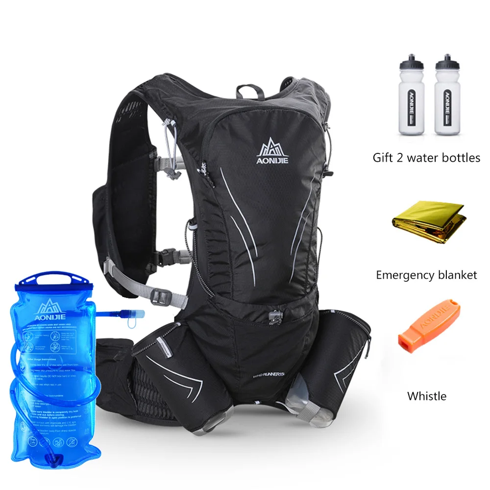 AONIJIE Hydration Vest Running Water Bag Vest Marathon Hydration