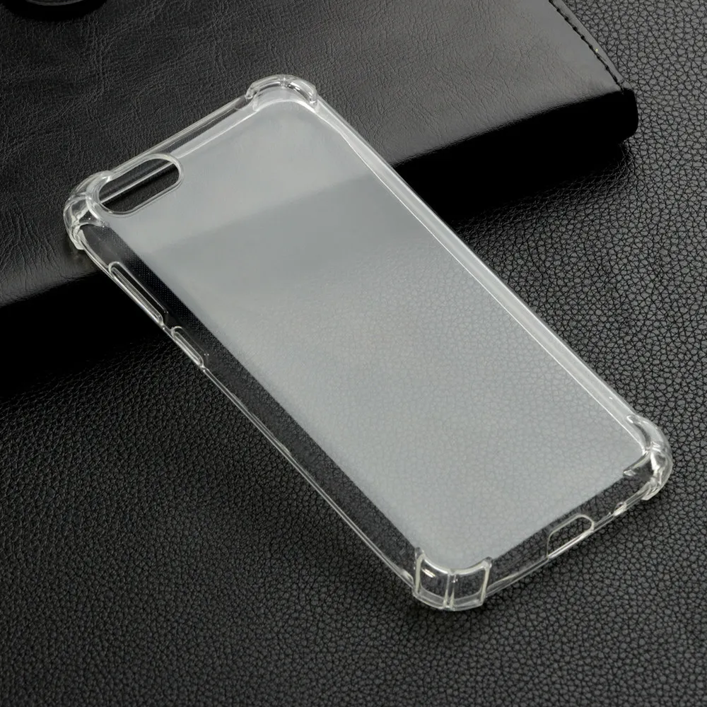 High quality transparent reinforced Anti-falling Soft Silicone phone case For Huawei Y5 Prime 2018 coque fundas etui cover cases |