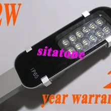 20 шт 2 года гарантии 12V 24V AC85-265V12W светодиодный уличный свет IP65 130-140LM/W светодиодный Светодиодный уличный свет