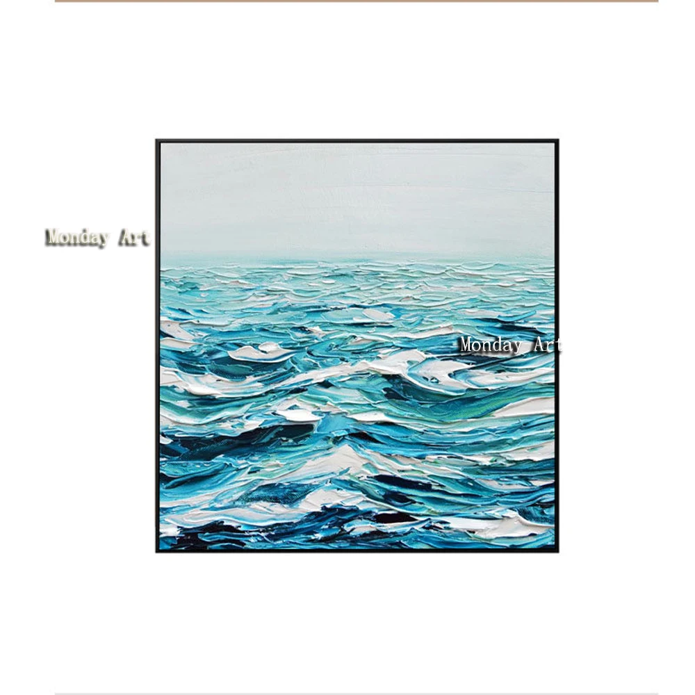 SS The-100-Hand-painted-abstract-Modern-The-Ocean-waves-Oil-Painting-On-Canvas-Wall-Art-Wall (1)