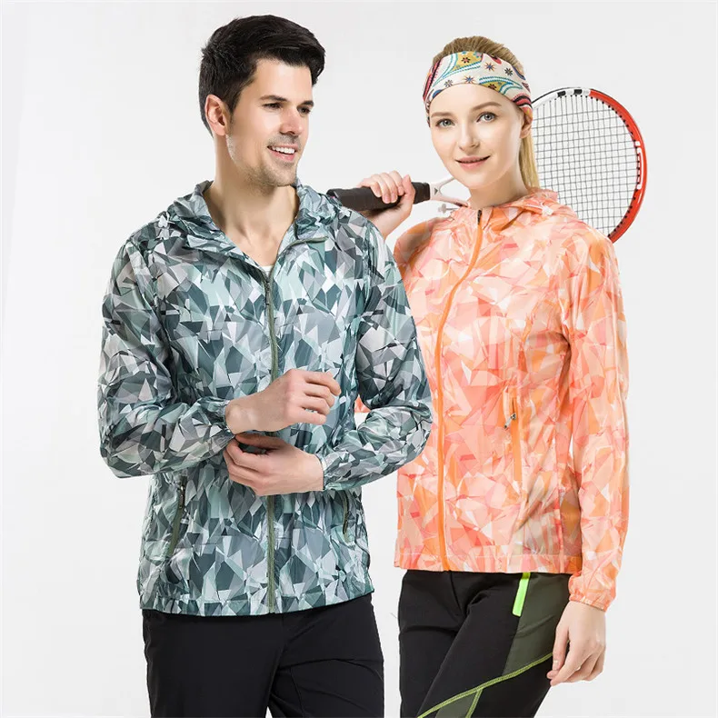Couple Windbreaker Jackets Women Men Spring Summer Unisex Coats Women Plus Size Casual Sunscreen Clothing Ultrathin Rainproof 06