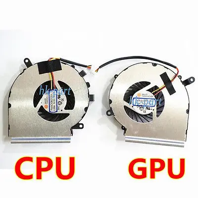 Original for MSI GE62 GL62 GE72 GL72 GP62 GP72 PE60 PE70 CPU GPU Fan PAAD06015SL