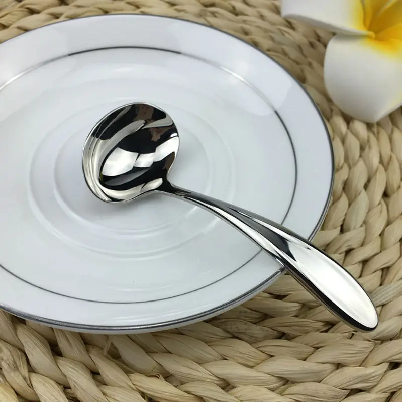 304 Stainless Spoon Baby Soup Spoon Coffee Spoon Put in Lunch Box