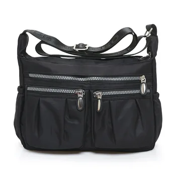 

2019 New Multi pocket Women Bag Fashion Small Female Messenger Bags Casual Travel Crossbody Bags for Women Nylon Shoulder Bags