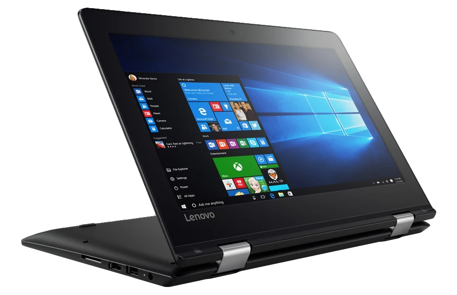 

Lenovo Yoga 310 Intel&#174 Celeron&#174 1.10 GHz 29.5 cm (11.6") 1366 x 768 pixels 2 GB 32 GB