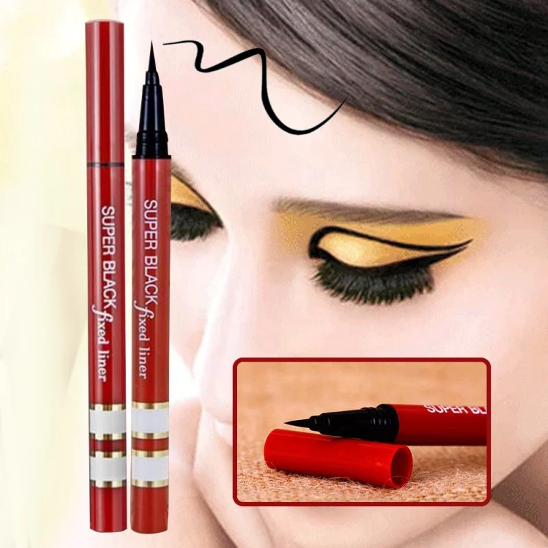 1PC NEW Beauty Black Long-lasting Waterproof Liquid Eyeliner Eye Liner Pen Pencil Makeup Cosmetic Tool 1PC NEW Beauty Black Long-lasting Waterproof Liquid Eyeliner Eye Liner Pen Pencil Makeup Cosmetic Tool