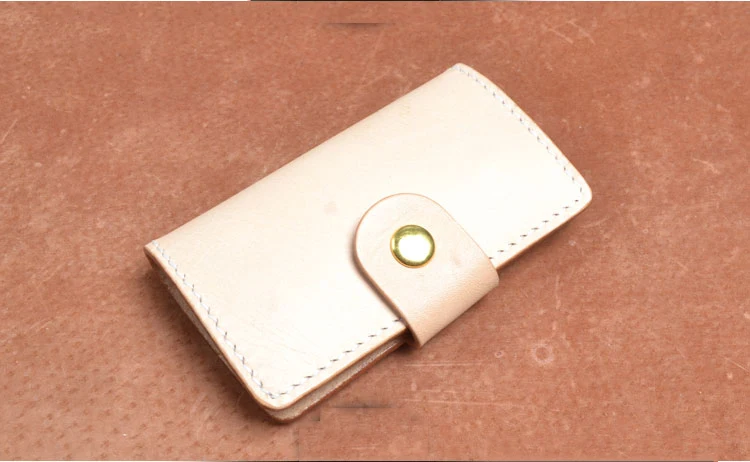 DIY leather craft key ring bag pvc template 1set