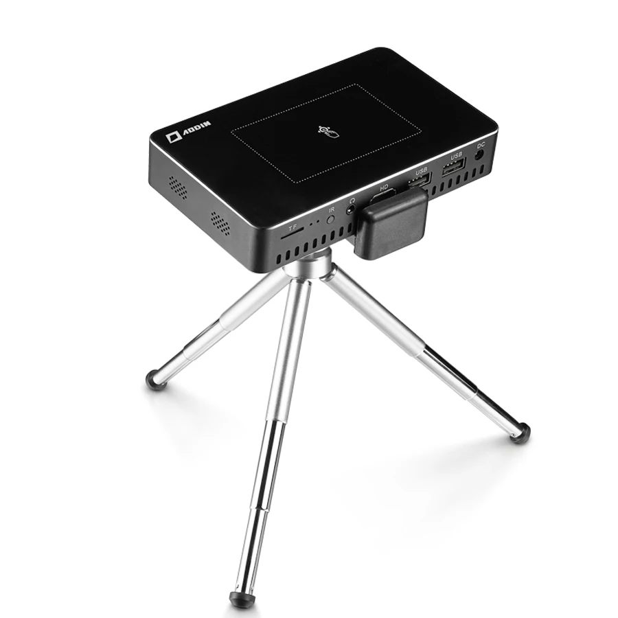AODIN M9 mini Projector Smart Multi-touch screen1G+32G LED Portable Projectors DLP 300 lumen 5000mAh Battery HD Pocket Projector-25