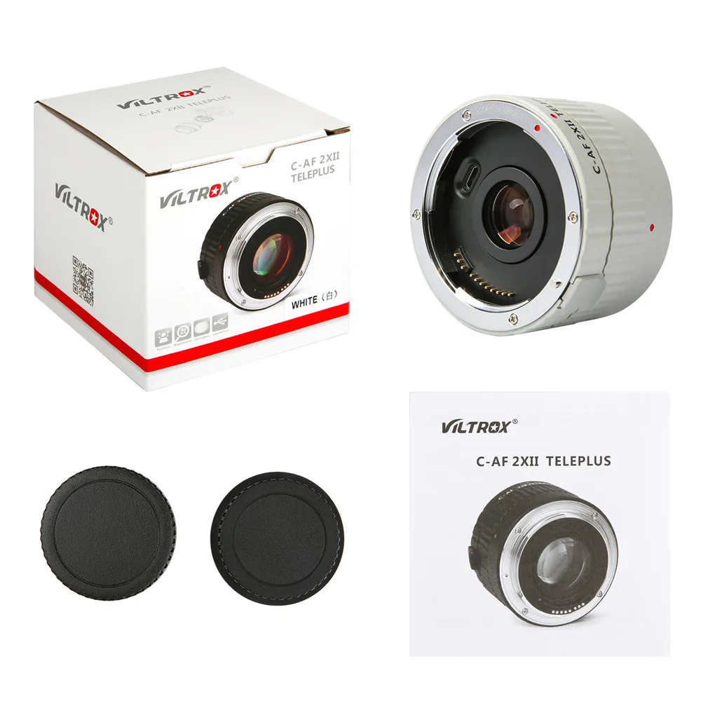 VILTROX C AF 2X II Автофокус телеконвертер расширитель объектива увеличительные