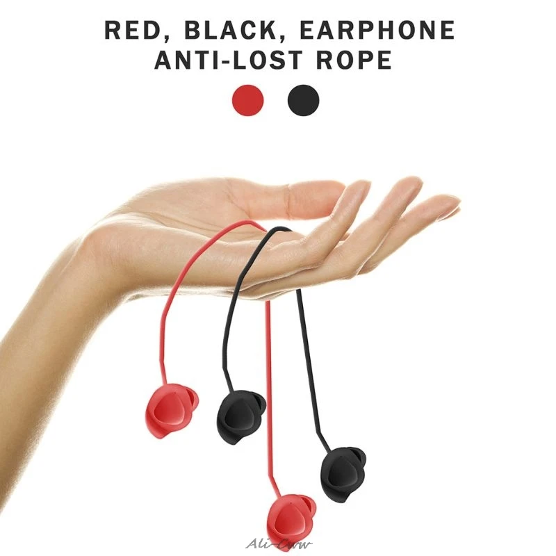 Anti-Lost Strap Soft Silicone Headset Hanging Neck Rope Sweatproof Waterproof Sports Accessories for Samsung Galaxy Buds | Электроника