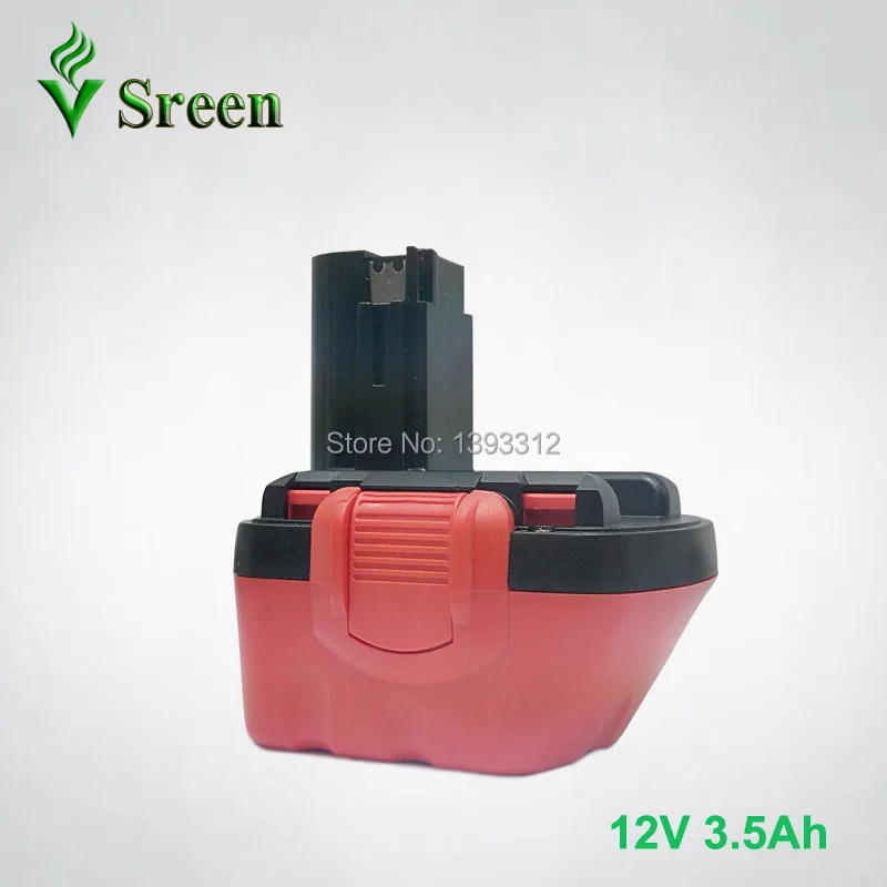 

New 12V Ni-Mh 3500mAh Replacement Rechargeable Power Tool Battery for Bosch BAT043 BAT049 BAT046 2 607 335 692 PSR GSR PSB GSB12