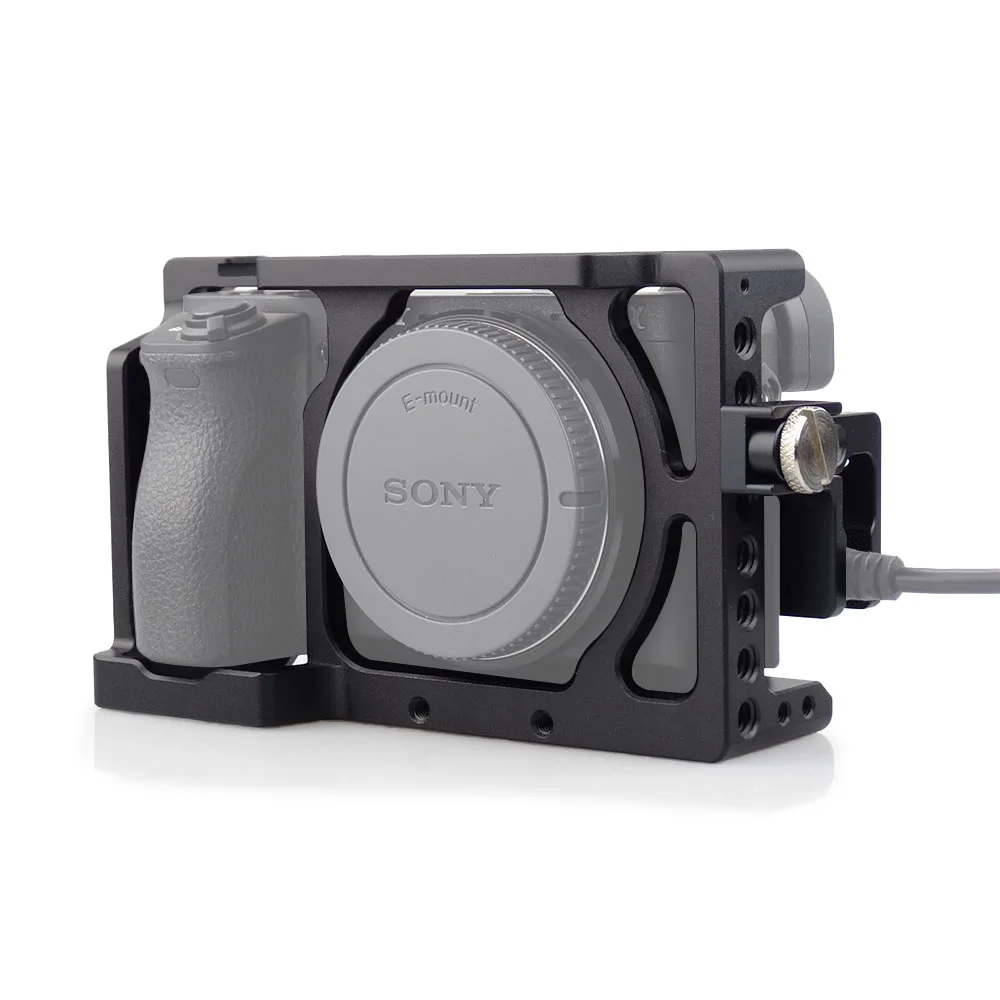 MAGICRIG камера клетка с HDMI кабель зажим для sony A6400/A6000/A6300/A6500 крепление микрофона флэш-светильник монитор