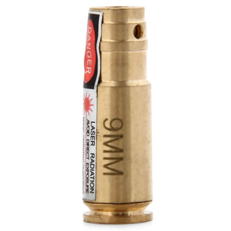 Hunting Red Laser Dot Bore sighter 9mm Pistol Bore Sight Caliber