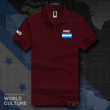 Мужские футболки поло с коротким рукавом, белые, брендовые, с принтом, для страны, хлопок, с флагом сборной страны, новинка, HND, honorasan Catracho