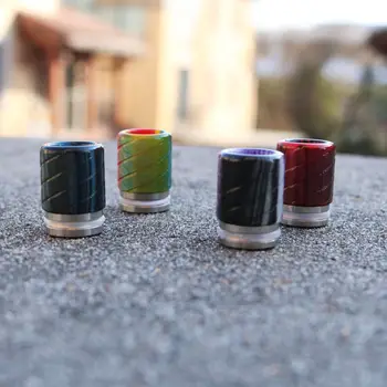 

Epoxy Derlin drip tip 810 mouthpiece for SMOK TFV8 SMOK TFV12 Kennedy 24 Battle RDA tank atomizer electronic cigarrate accessory