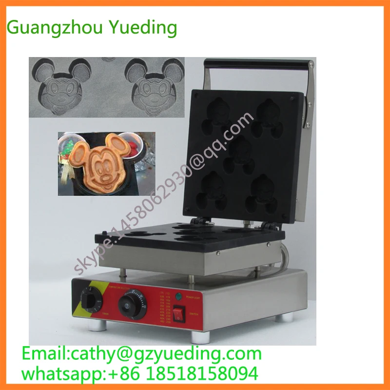 

Cartoon Mickey waffle maker waffle making machine egg waffle cone maker