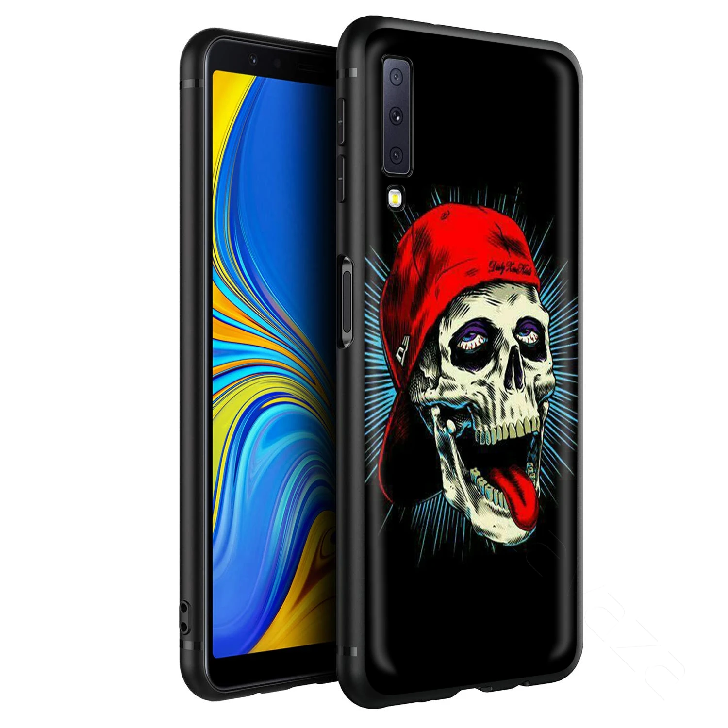 Чехол Swag с банданой и в виде обезьяны гангстера черепа для Samsung Galaxy S20 S10 S9 S8 S7 S6 Plus