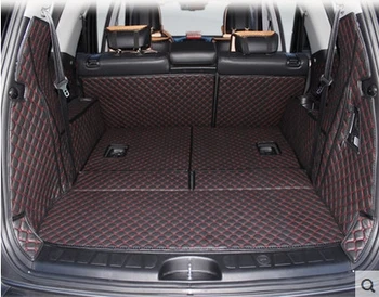 

Good quality! Special trunk mats for KIA Mohave 7seats 2017 durable cargo liner boot carpets for Mohave 2016-2008,Free shipping