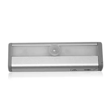 Беспроводной светодиодный светильник для шкафа с датчиком движения Ночной светильник с магнитной полосой JA55