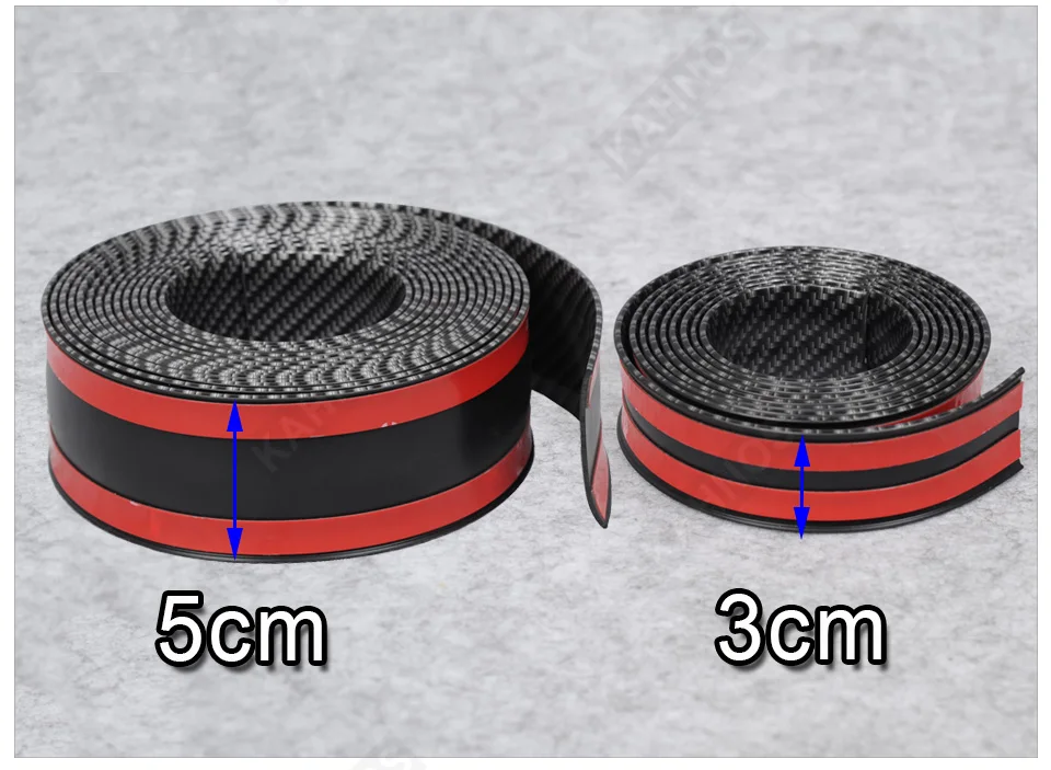 Car-Styling-Carbon-Fiber-Mouldings-Strip-Bumper-Decorative-Strips-Adhesive-Door-Sill-Protection-Trim_05