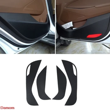 

4 Pcs Side Door Inner Decal Anti Kick Protective Sticker For Hyundai Tucson 2015 2016
