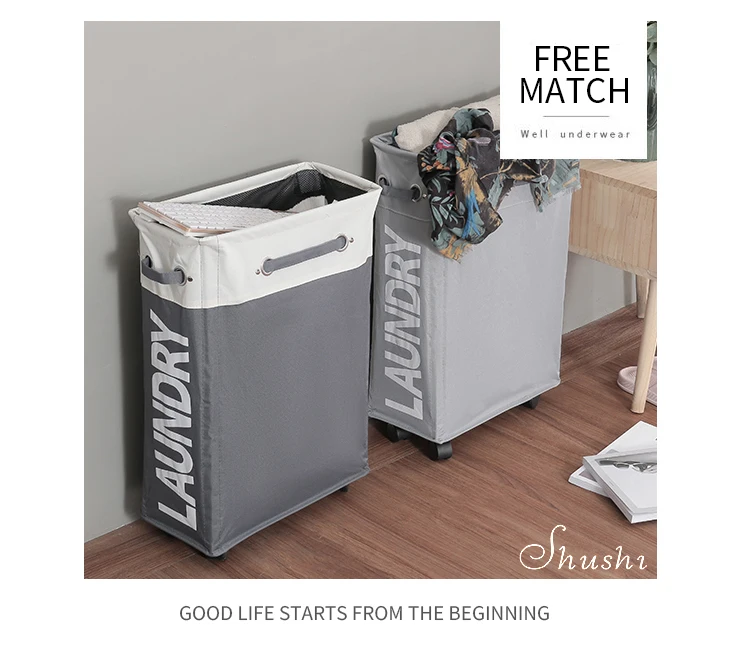 slim laundry roller cart_14