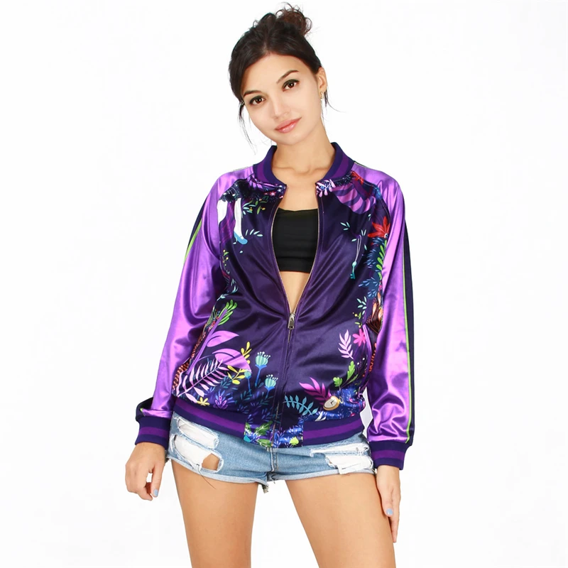 Online Get Cheap Purple Bomber Jacket -Aliexpress.com