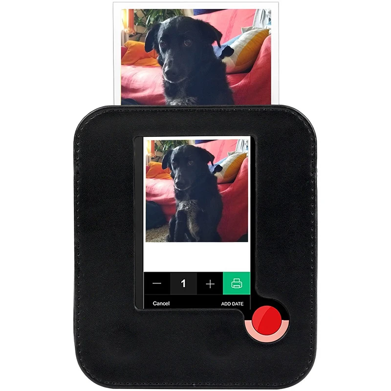 DOITOP черная сумка для камеры из искусственной кожи для Polaroid POP Digital camera Trend сумка через плечо защитный чехол для Polaroid POP camera