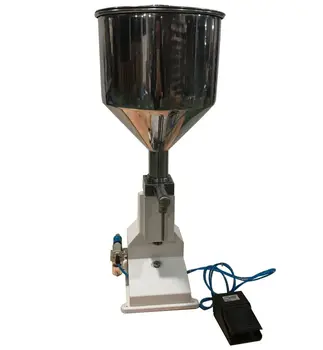 

Free Shipping High Quality Economic Small Liquid & Cream Pneumatic Filling Machine (5-50ml) (manual paste filling machine)