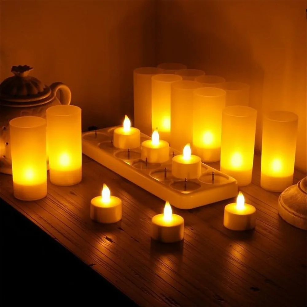 Светодиодные Свечи С Имитацией Живого Пламени Купить