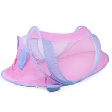 2 цвета, летняя мультяшная москитная сетка для новорожденных, устойчивая к насекомым, Москитная безопасная кроватная сетка, Детская складываемая москитная сетка, детские постельные принадлежности