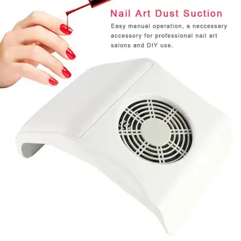 

Pro Nail Dust Suction Dust Collector Fan Vacuum Cleaner Manicure Machine Tools Dust Collecting Bag Nail Art Manicure Salon Tools