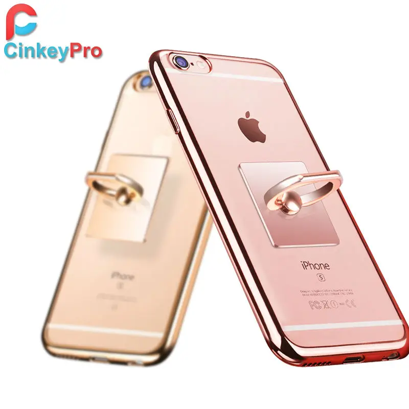 For iPhone 6 6S Plus Case 5.5" Apple Back Stand Car Hook