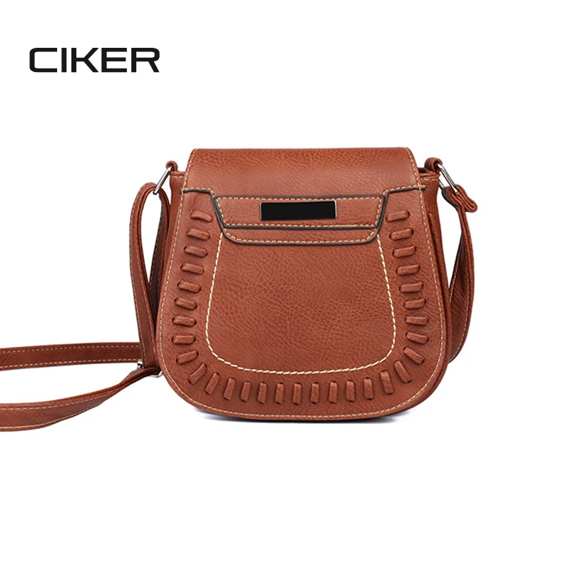 

CIKER Fashion Knitting Shoulder Bag PU Leather Crossbody Women Messenger Bags High Quality Handbags Purse Women Bags Bolsa Sac
