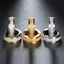 6 пар) матовое Нержавеющая сталь серьги для Для женщин Для мужчин Модные украшения Brincos Подвески Серьги минималистский Jewellery