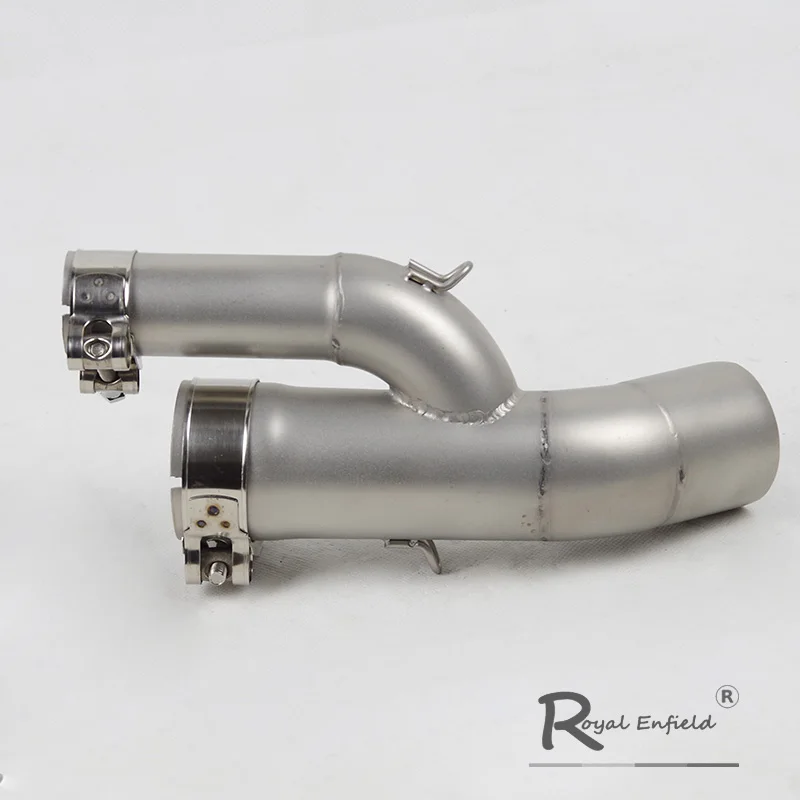 S1000RR Motorcycle Full Exhaust Stystem Modified Muffler Middle Link Pipe Carbon Fiber Cover Slip-on For S1000RR