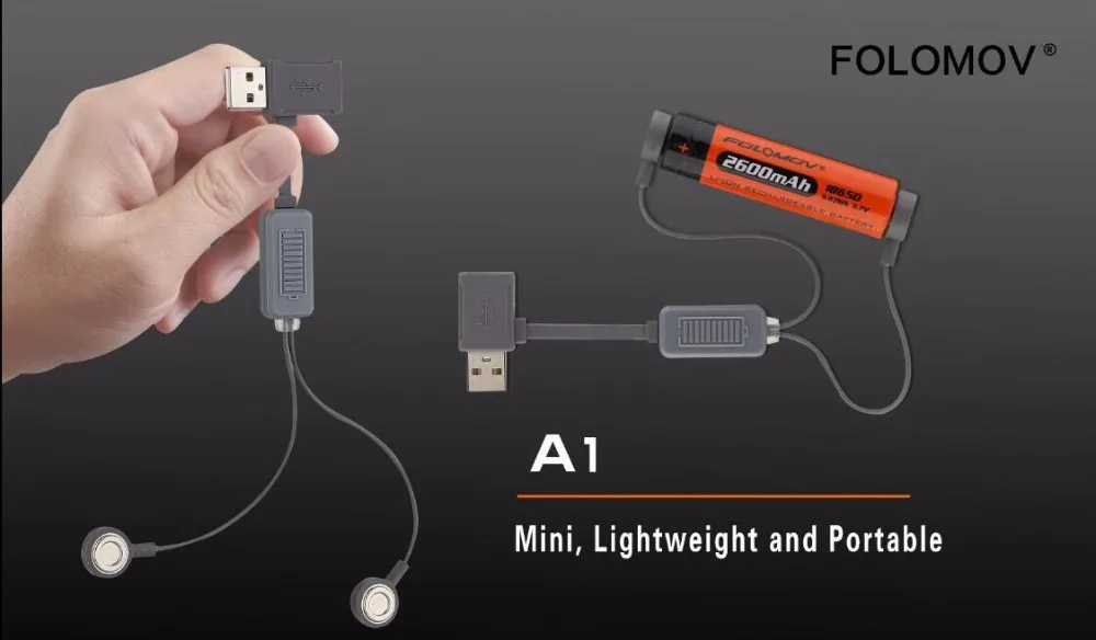 Folomov A1 Magnetic USB Charger-1