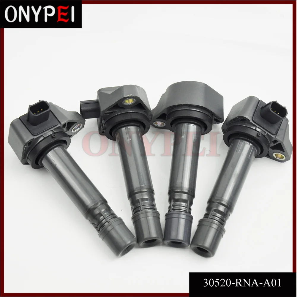 4 шт. 30520-RNA-A01 099700-101 катушки зажигания для Honda Civic 2006-2011 1.8L UF582 C1580 UF-582 30520 РНК A01 30520RNAA01