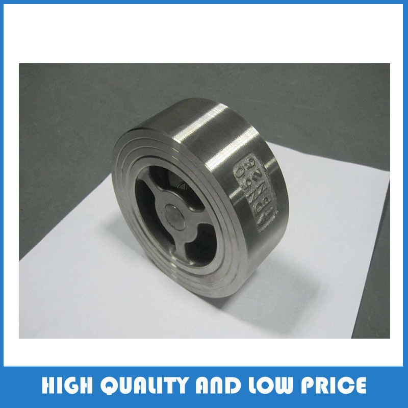 

316 material dn125 China Low Price H71W-25P Wafer Check Valve