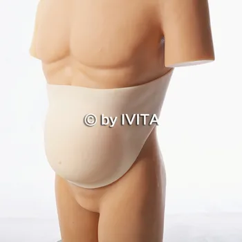 

5~7 Months Artificial Baby Tummy, Belly Fake Pregnancy, Pregnant Bump Silicone belly