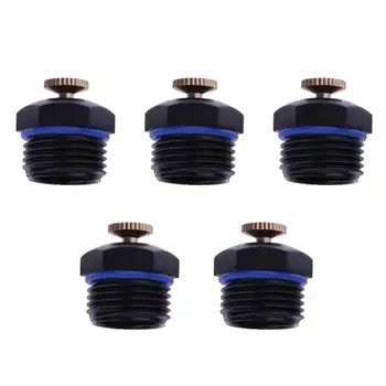 

5pcs 4 Hole Garden Pop up Sprinklers Refraction Water Nozzle Sprayer Brass Sprinkler Mist Lawn Irrigation Connector Garden Tools