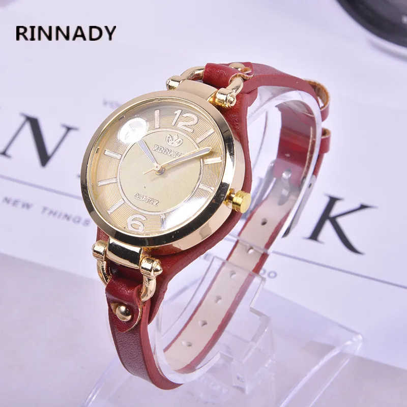 

2017 Fashion mini Wristwatch Fashionable Unique Leather Watchband Watch Women Quartz Dress Watch Reloj Mujer Montre Femme