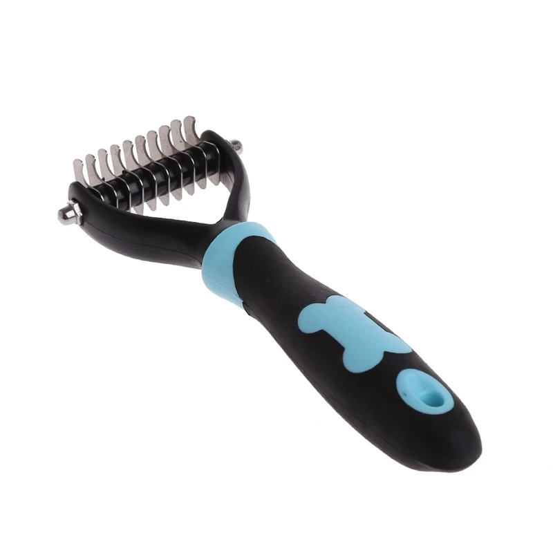 Dog Pet Brush Dematting Grooming Deshedding Tool Trimmer Comb Rake 10/13/18 Blades