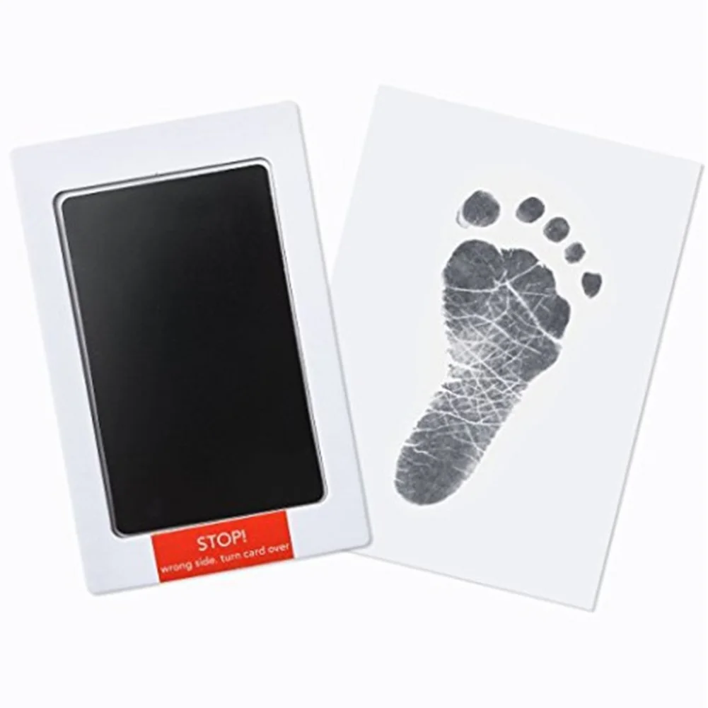 Baby Ink Pad Paw Print Pads Baby Paw Hand Footprint Makers Newborn Care Air Hand Foot Infant Imprint Kit Infant Gifts Souvenirs