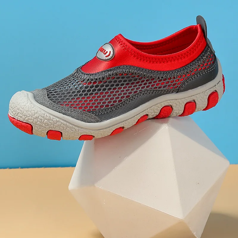 

Summer Boys Children Trainers Best Kids Flats Casual Shoe Big Boy Mesh Fretwork Platform Sneakers Anti-Slip Children Shoes Sport